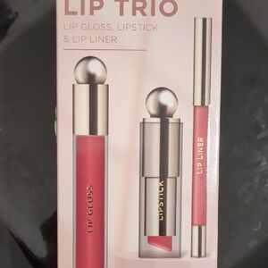 Lip Stick, Lip Liner, & Lip Gloss Set